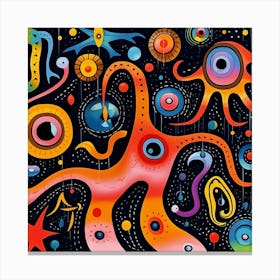 Octopus Canvas Print