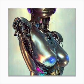 Sexy Robot Canvas Print