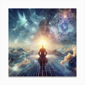 Meditation And Spirituality Canvas Print