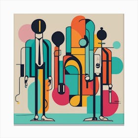 Abstract Illustration Canvas Print