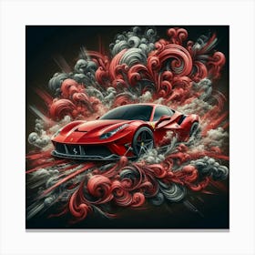 Ferrari 488 1 Canvas Print