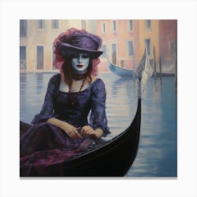 Venice Gondola Canvas Print