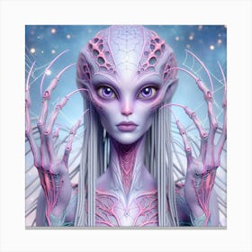 Alien Woman 1 Canvas Print