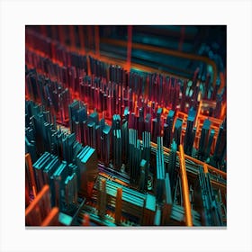 City of the Future Canvas Print