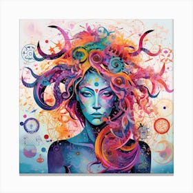 Mermaid Canvas Print