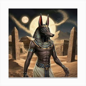 Egyptian pharaoh 1 Canvas Print