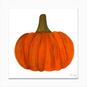 Pumpkin Canvas Print