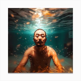 Underwater Photography Canvas Print