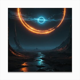 Ring Of Fire Canvas Print