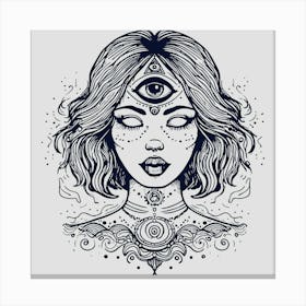 All Seeing Eye Canvas Print