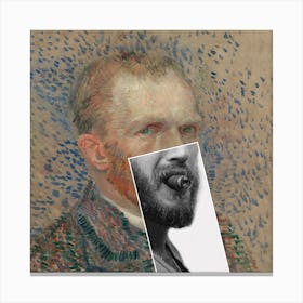 Van Gogh X Tom Hardy 1 Canvas Print