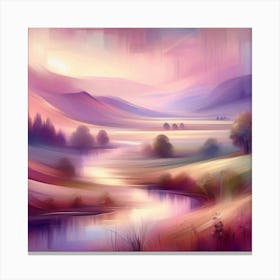 Landscape Painting 6 Canvas Print