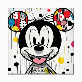 Mickey Reimagined 5 Canvas Print