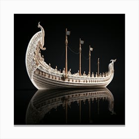 Viking Ship 1 Canvas Print