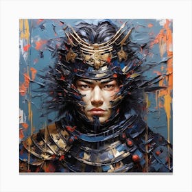 Samurai Warrior Canvas Print