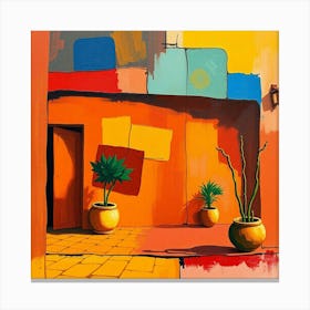 Street Scene 1 Canvas Print