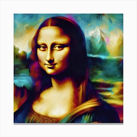 Mona Lisa 5 Canvas Print