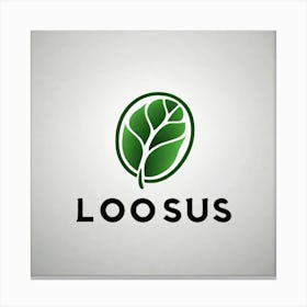 Logo For Loosus Canvas Print