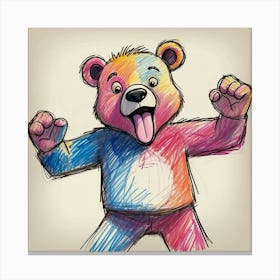 Teddy Bear 13 Canvas Print