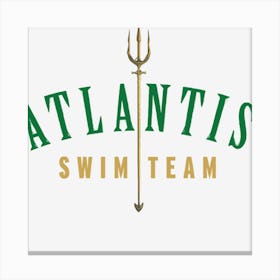 Atlantis Swim Team Canvas Print