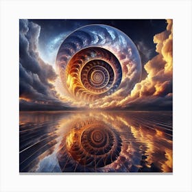 Spiral Spiral Spiral 3 Canvas Print