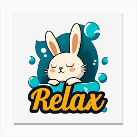 Relax Logo Canvas Print