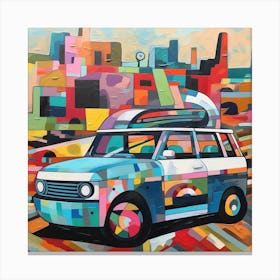 Nissan Wagon Canvas Print