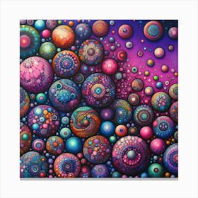 Bubbles Canvas Print