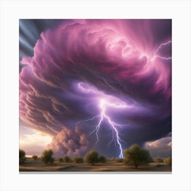 Eye of the Storm Canvas Print