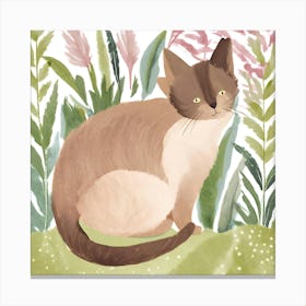 Siamese Cat 4 Canvas Print