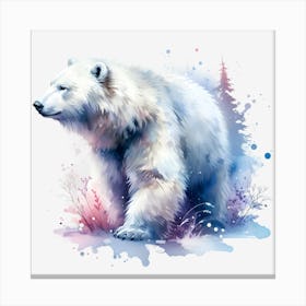 Polar Bear 1 Canvas Print