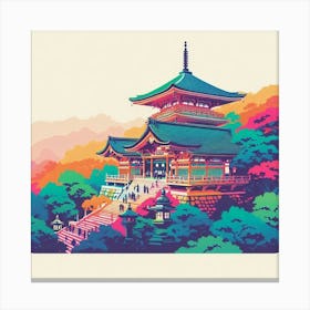 Kiyomizu Dera 4 Canvas Print