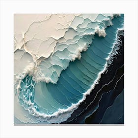 Ocean Wave 4 Canvas Print