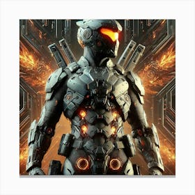 Phoenix Exosuits Advanced Fire Resistant Canvas Print