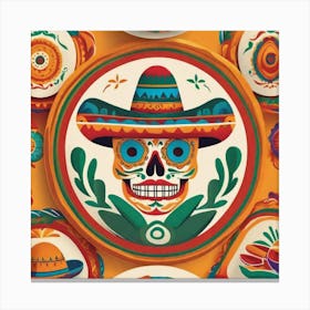 Day Of The Dead 64 Canvas Print