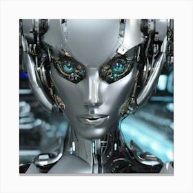 Cyborg 140 Canvas Print