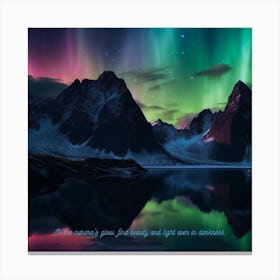 Aurora Borealis Canvas Print