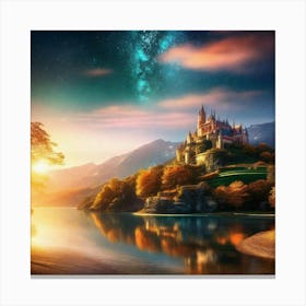 Castle In The Sky 36 Canvas Print