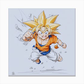Goku 1 Canvas Print