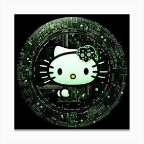Hello Kitty Collection By Csaba Fikker 41 Canvas Print