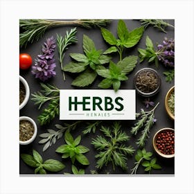 Herbs And Spices 1 Canvas Print