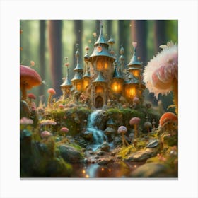 Fairytale Castle 5 Canvas Print