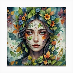 Flora And Fauna Canvas Print