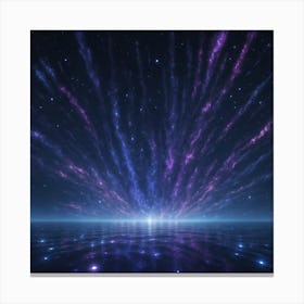 Abstract Space - Space Stock Videos & Royalty-Free Footage Canvas Print