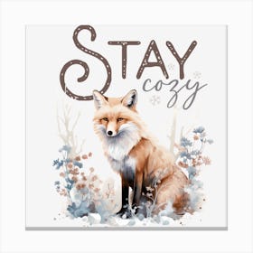 Stay Cozy Canvas Print