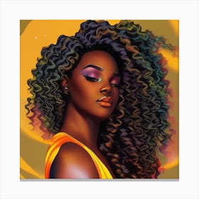 From Melanin, With Love and Senuality Canvas Print