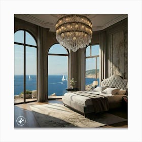 Bedroom With A View Canvas Print