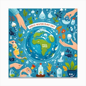 World Water Day 1 Canvas Print