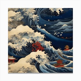 Great Wave Off Kanagawa Canvas Print