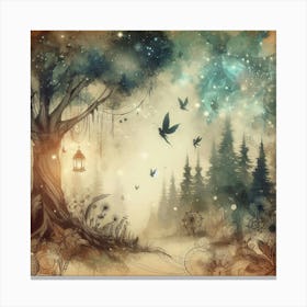 Fairy Forest 7 Canvas Print